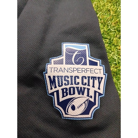 Under Armour Maryland Terrapins Basketball Music City Bowl Shirt Mens XL Black - Picture 5 of 8